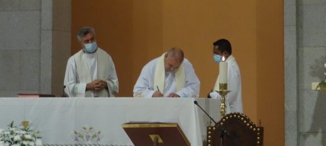 Padre Sebastião Coelho tomou posse como director do Colégio Salesiano de Évora