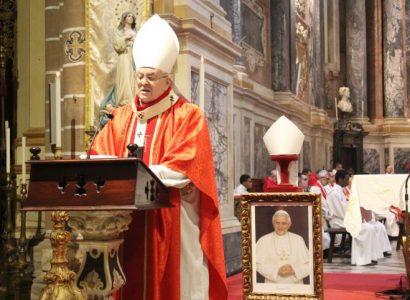 5 de janeiro, na Sé de Évora: Missa pelo Papa Bento XVI