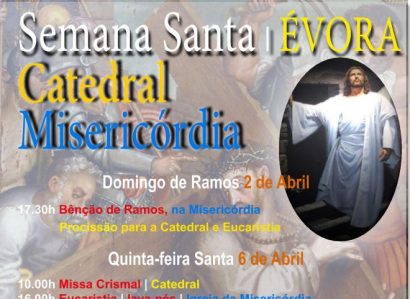 Arcebispo de Évora convida às celebrações do Tríduo Pascal na Catedral de Évora