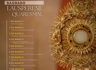 Arquidiocese de Évora: Lausperene Quaresmal de oração pelas Vocações