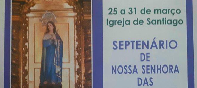 25 a 31 de Março, em Évora: Septenário de Nossa Senhora das Dores